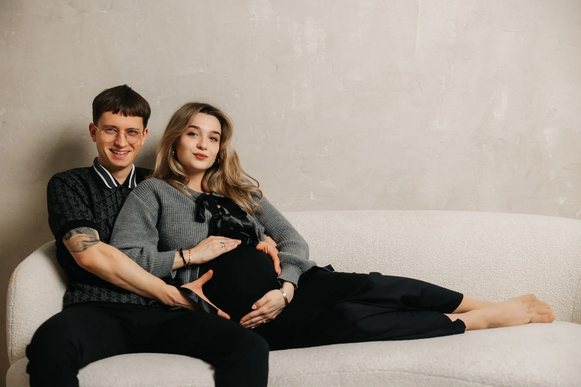 Julia i Dawid - Sesje Ciążowe