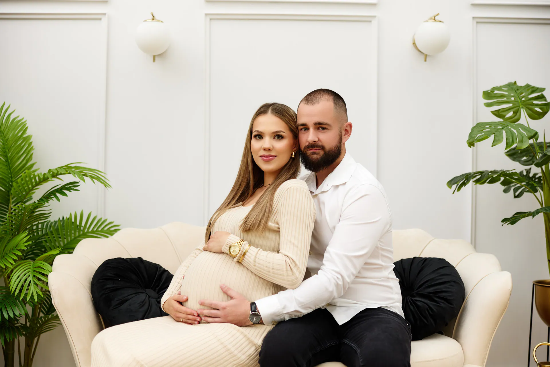 Weronika i Fabian - Sesje Ciążowe